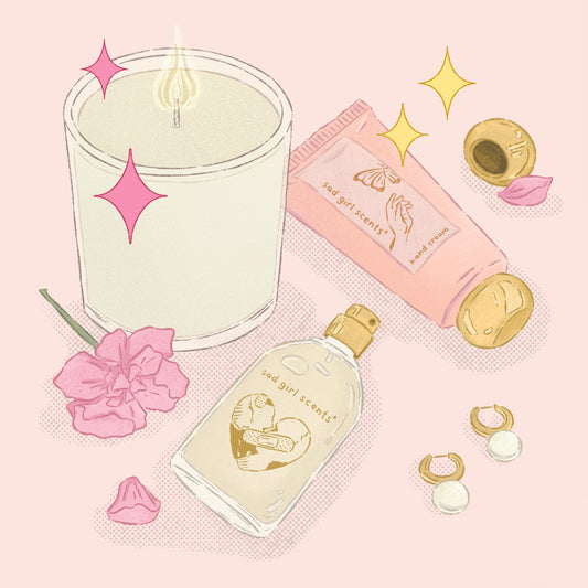 candle + eau de toilette + hand cream [made to order]