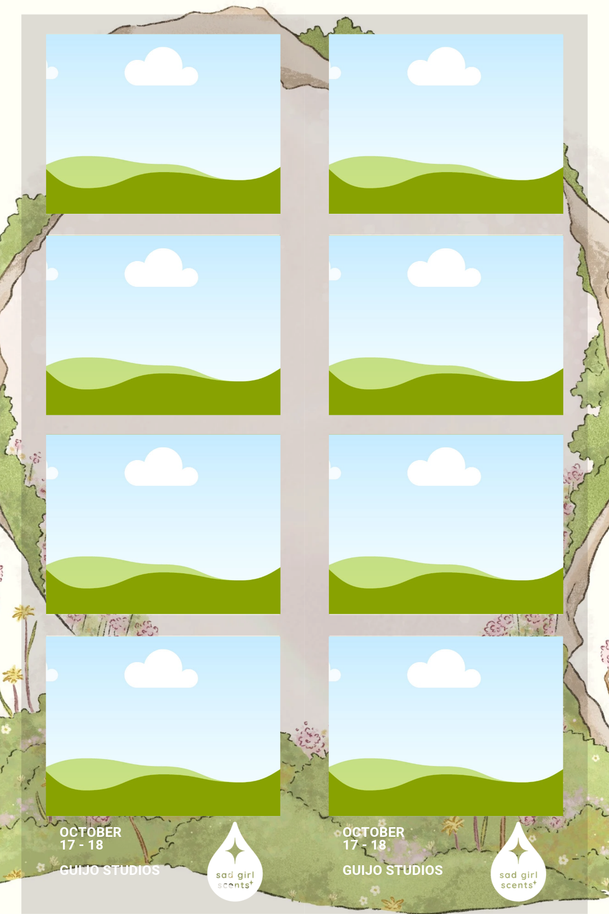 6th anniversary photo strip ♡ [freebie]